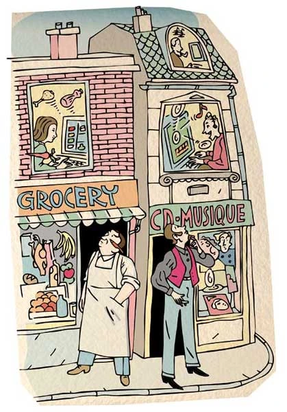 Linijski crteži — arhivska oznaka: europa