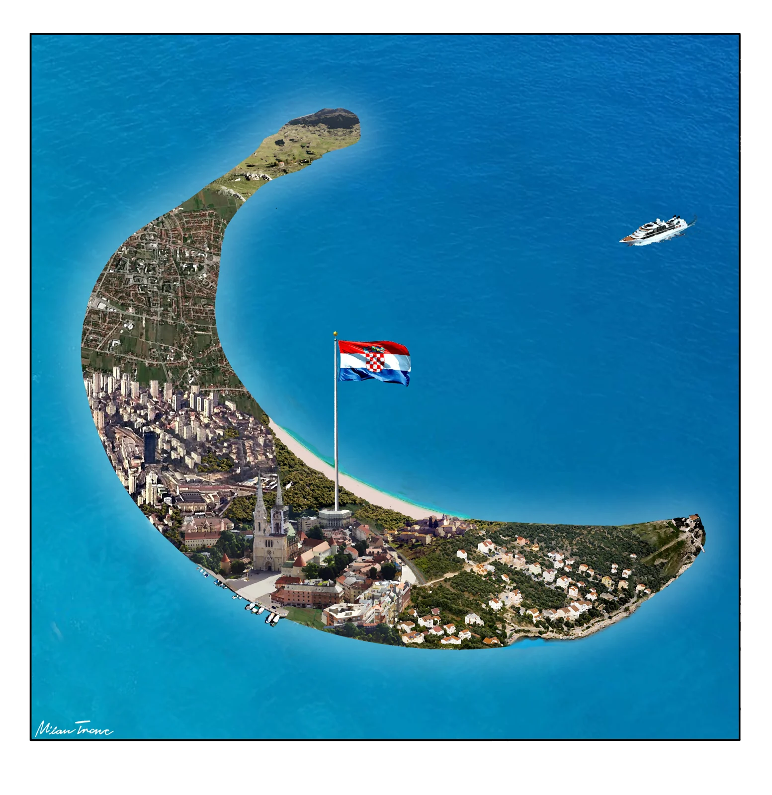 Otok u obliku polumjeseca