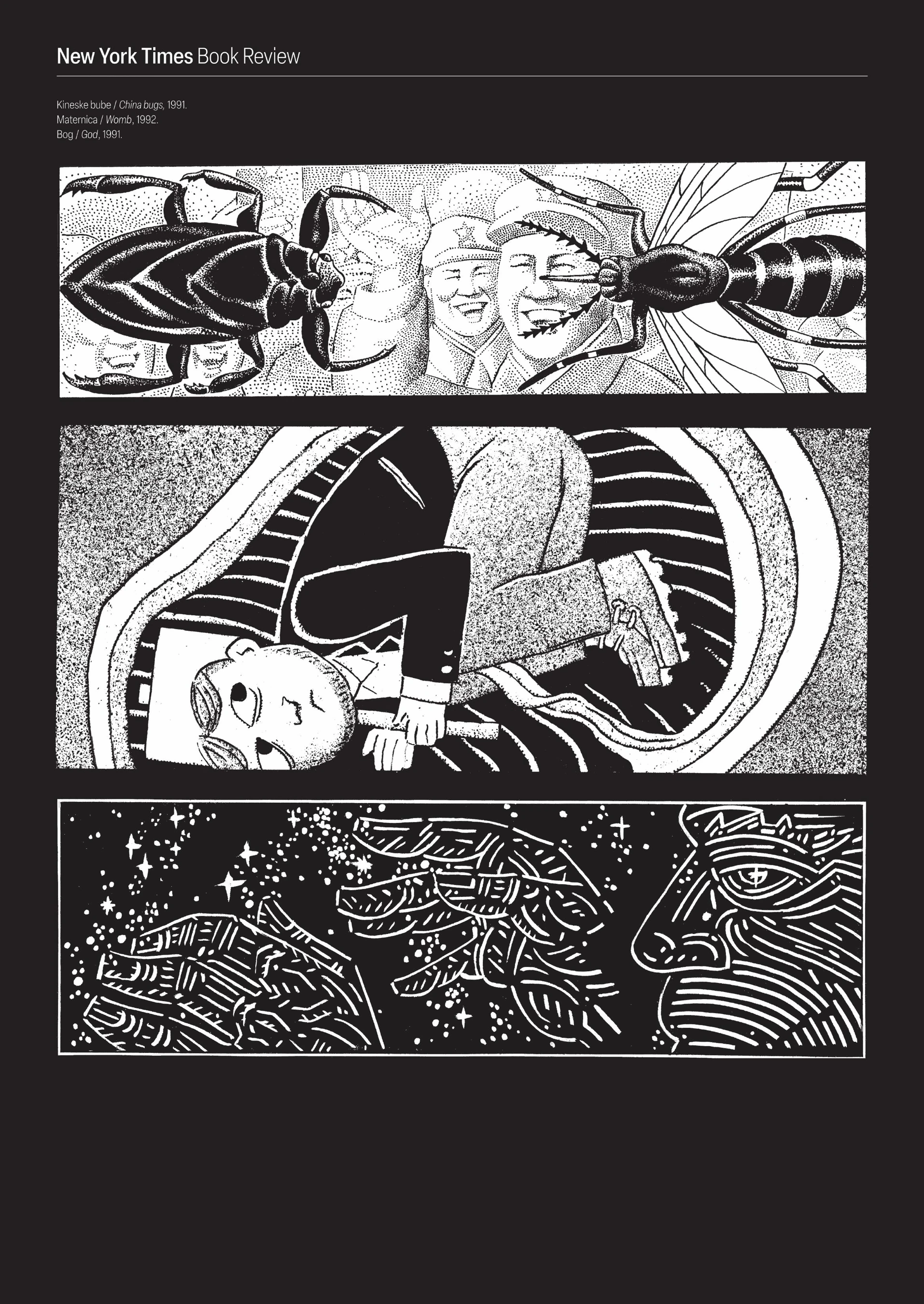 The New York Times / Book Review / Panel 16 — Milan Trenc