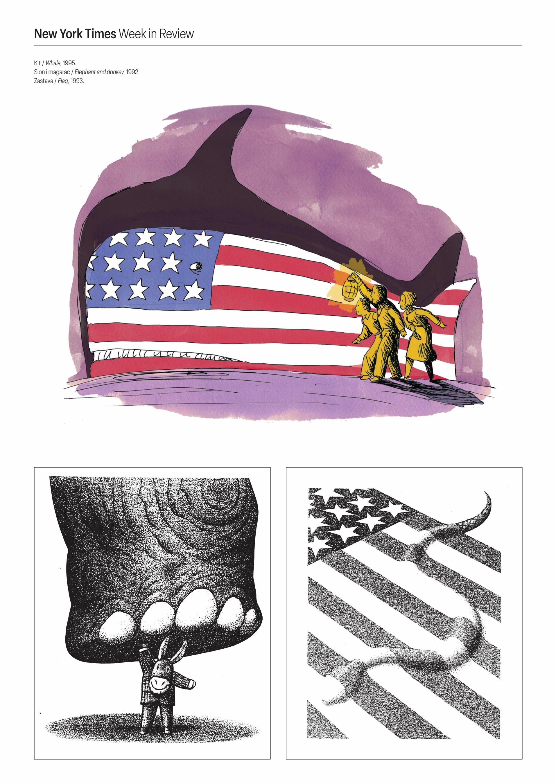 The New York Times / Week in Review / Panel 17 — Milan Trenc